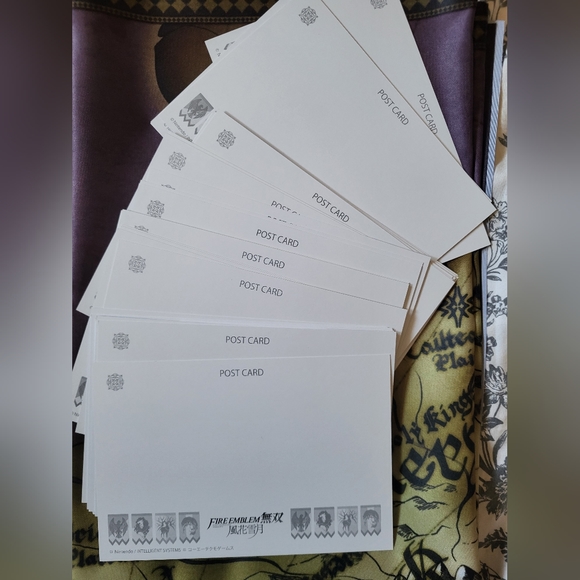 Fire emblem 3 hopes character post cards - Picture 4 of 4